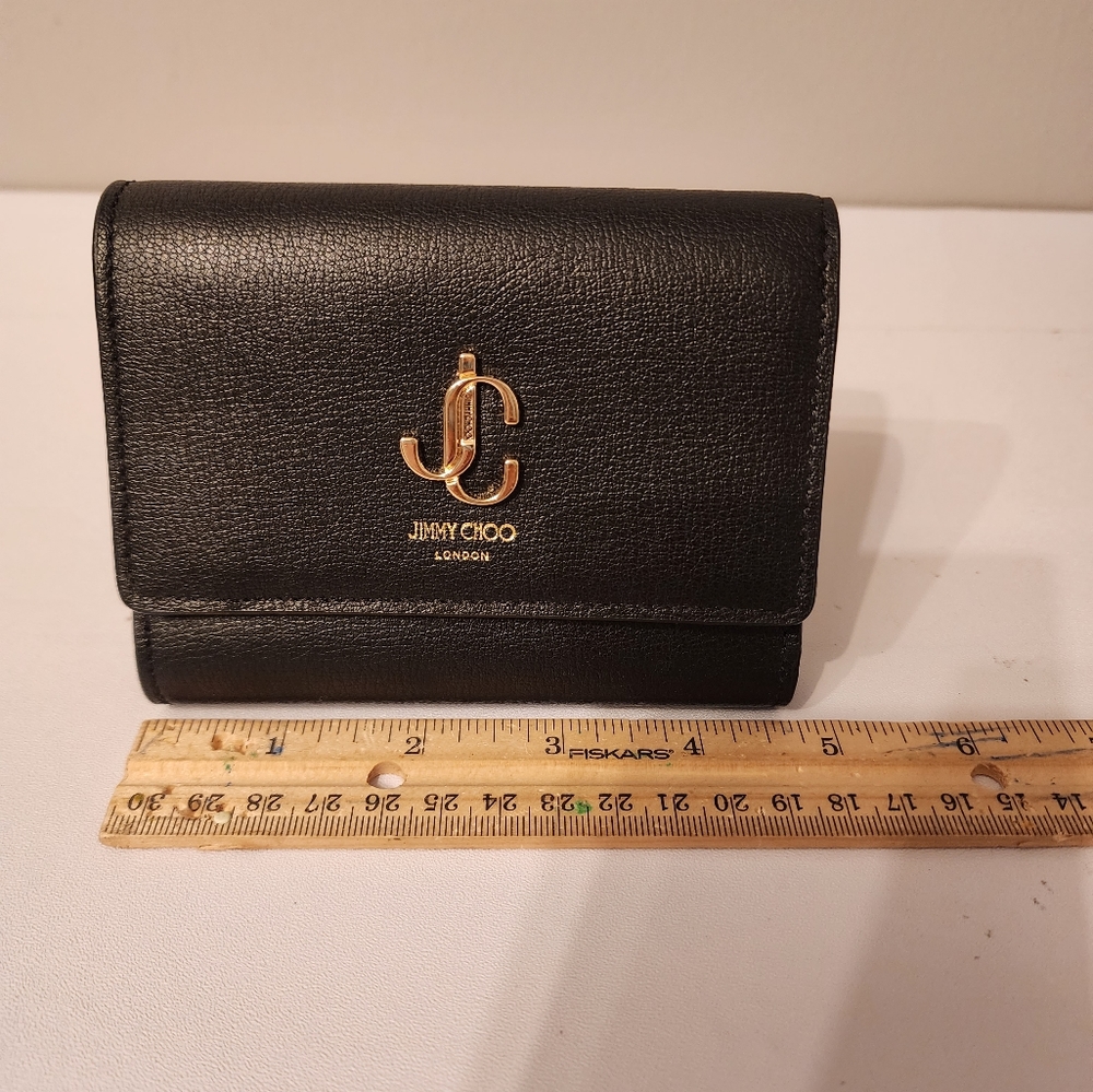 Jimmy Choo black wallet